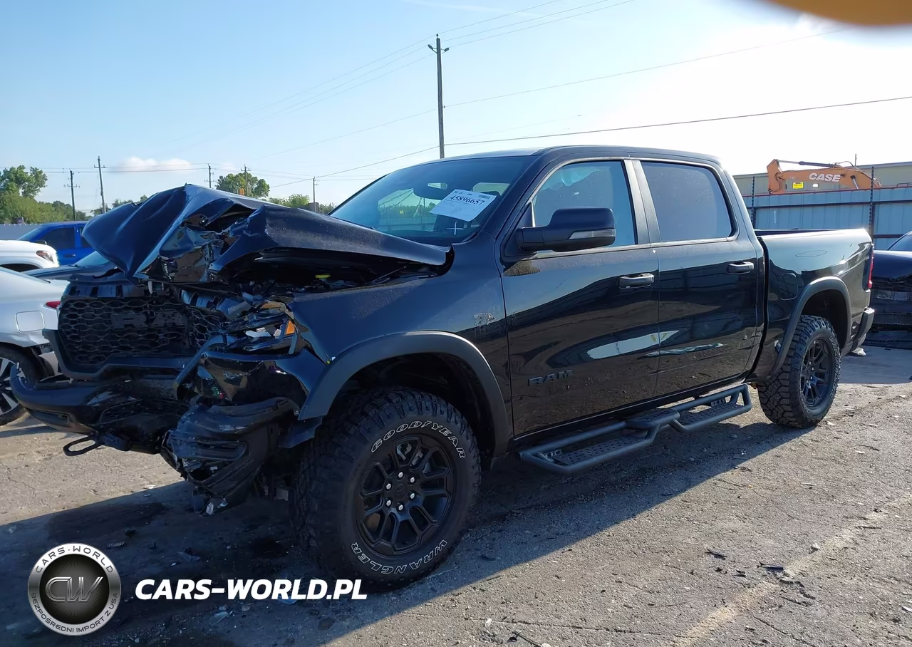 2026 Ram 1500 Rebel 4X4 5'7 Box VIN:1C6SRFLT3TN389500 - 2