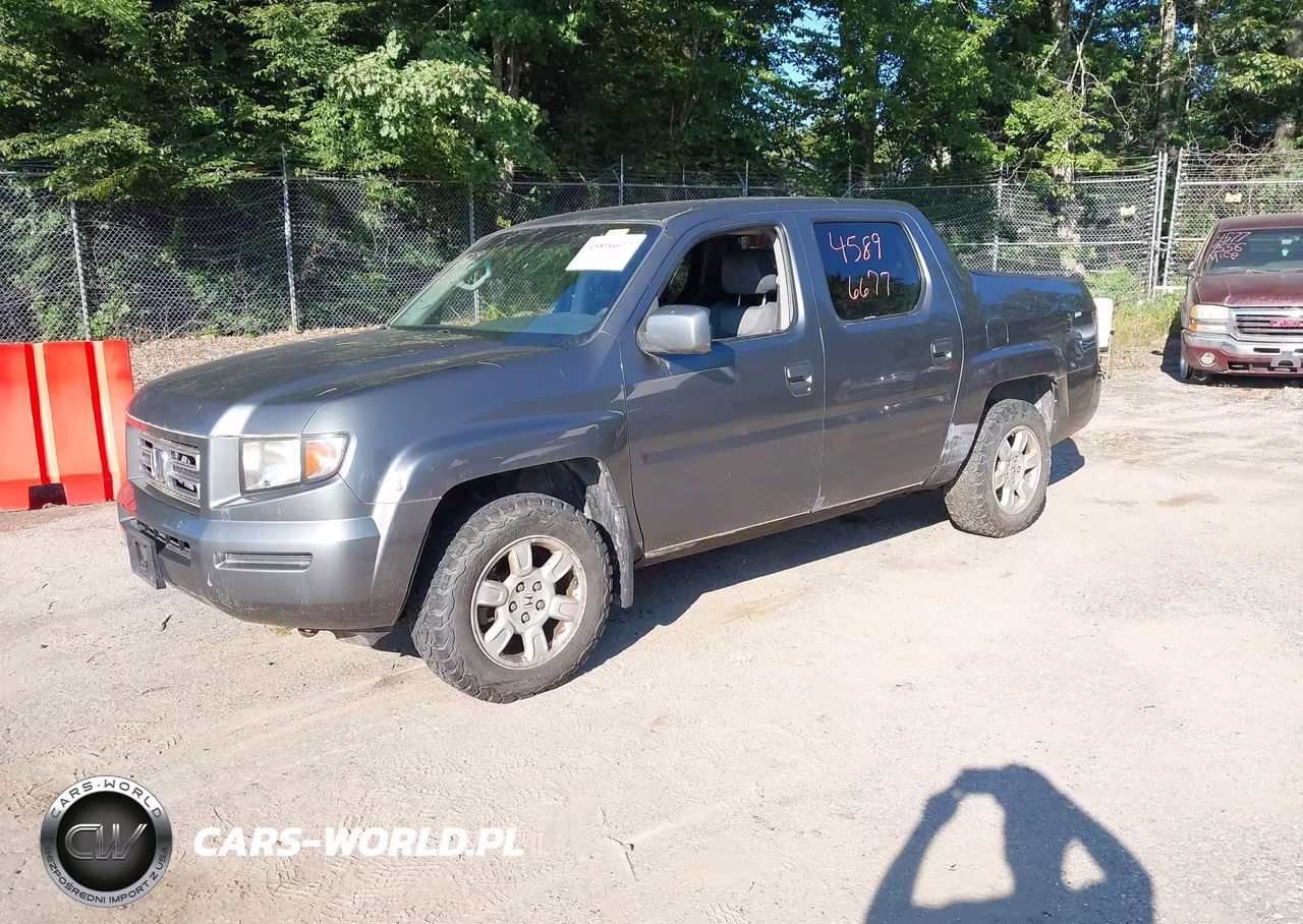 2007 Honda Ridgeline Rts VIN:2HJYK16427H552677 - 2