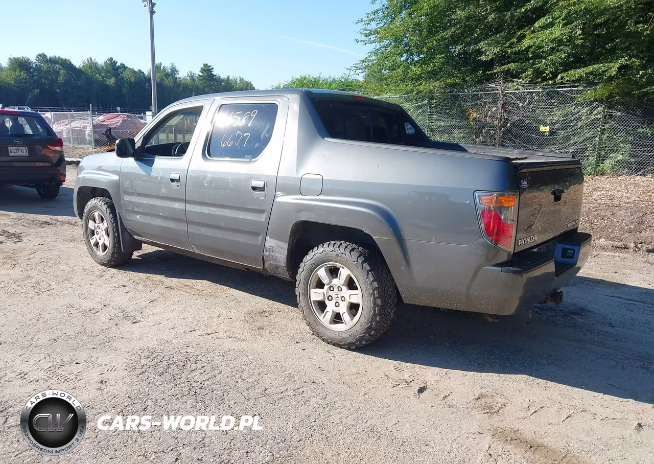 2007 Honda Ridgeline Rts VIN:2HJYK16427H552677 - 3