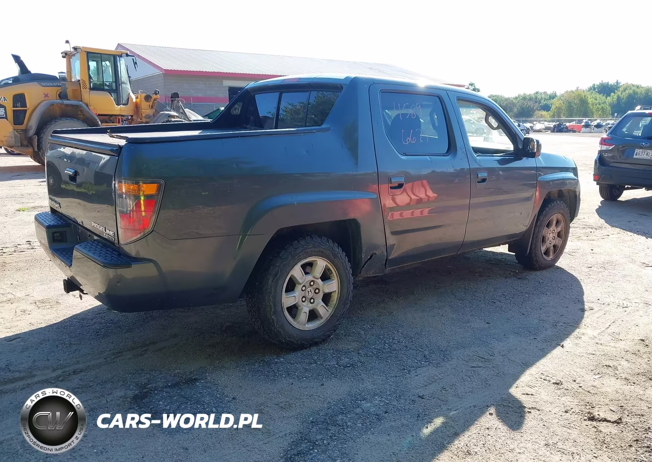 2007 Honda Ridgeline Rts VIN:2HJYK16427H552677 - 4