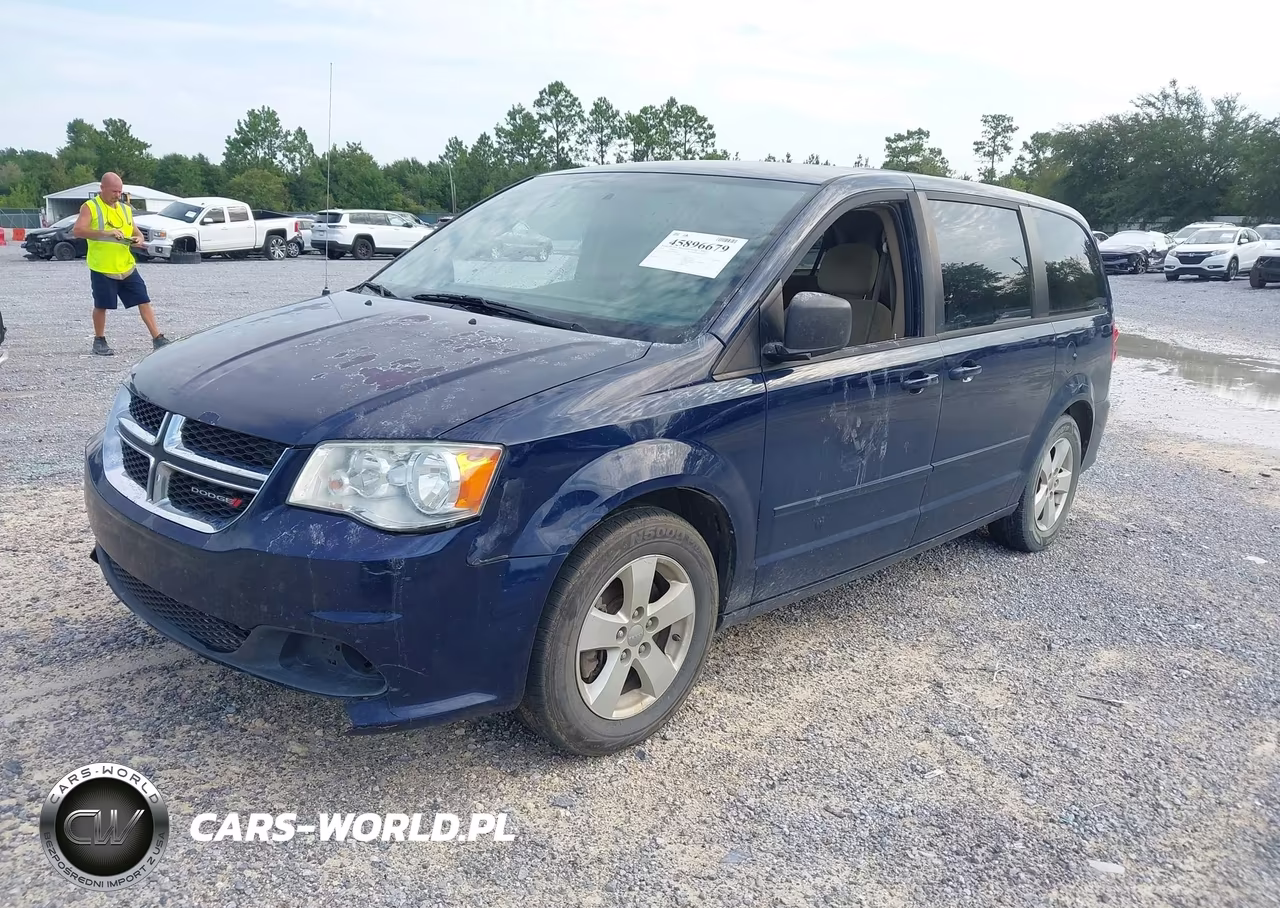 2014 Dodge Grand Caravan Se VIN:2C4RDGBG7ER389344 - 2