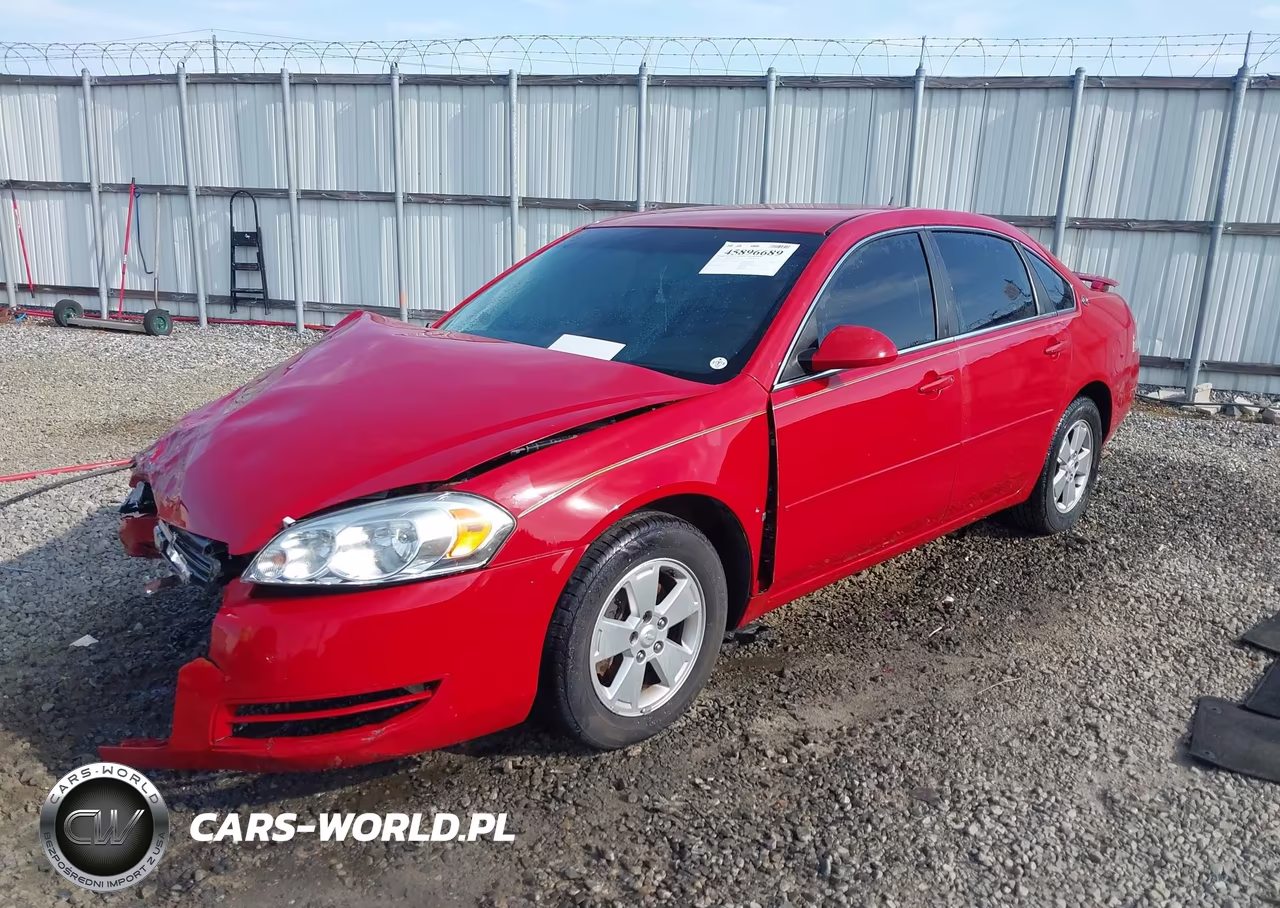 2008 Chevrolet Impala Lt VIN:2G1WT58K681323059 - 2
