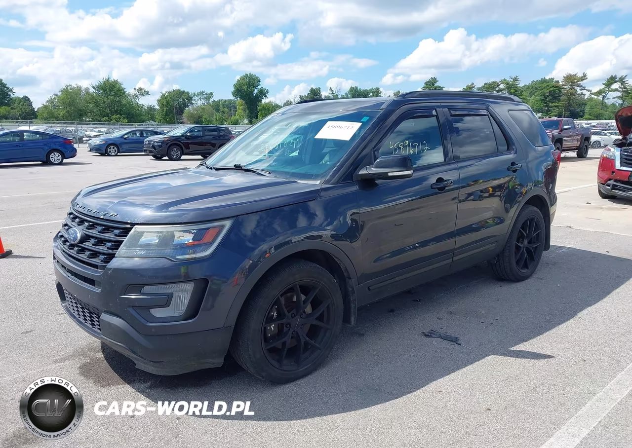 2017 Ford Explorer Sport VIN:1FM5K8GT2HGA95545 - 2