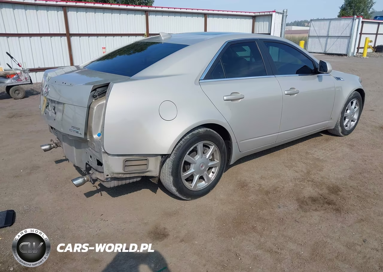 2009 Cadillac Cts Awd W-1Sb VIN:1G6DS57V490117705 - 4