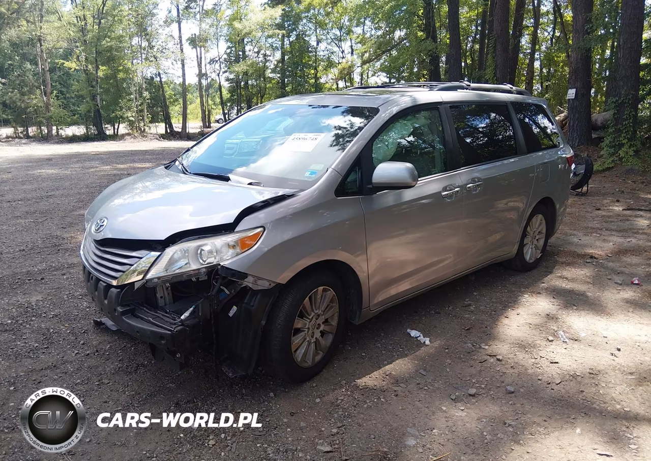 2015 Toyota Sienna Xle 7 Passenger VIN:5TDDK3DC4FS096769 - 2