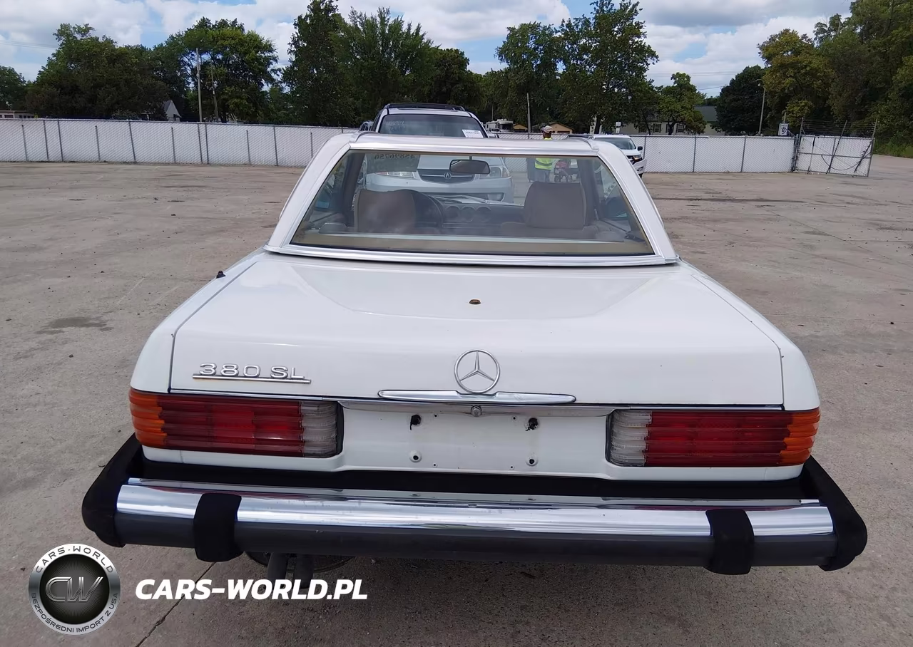 1983 Mercedes-Benz 380 Sl VIN:WDBBA45A6DB020101 - 16