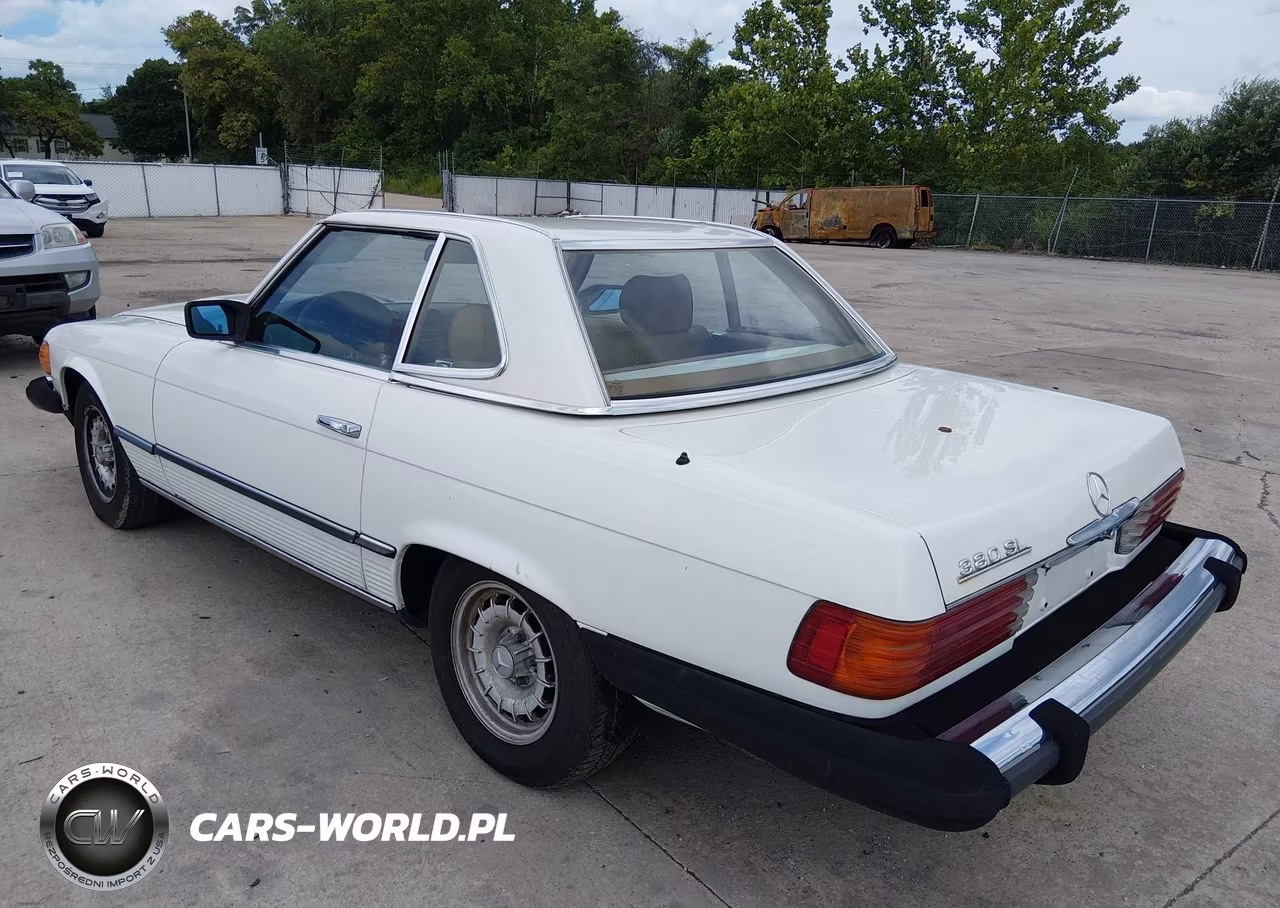 1983 Mercedes-Benz 380 Sl VIN:WDBBA45A6DB020101 - 3