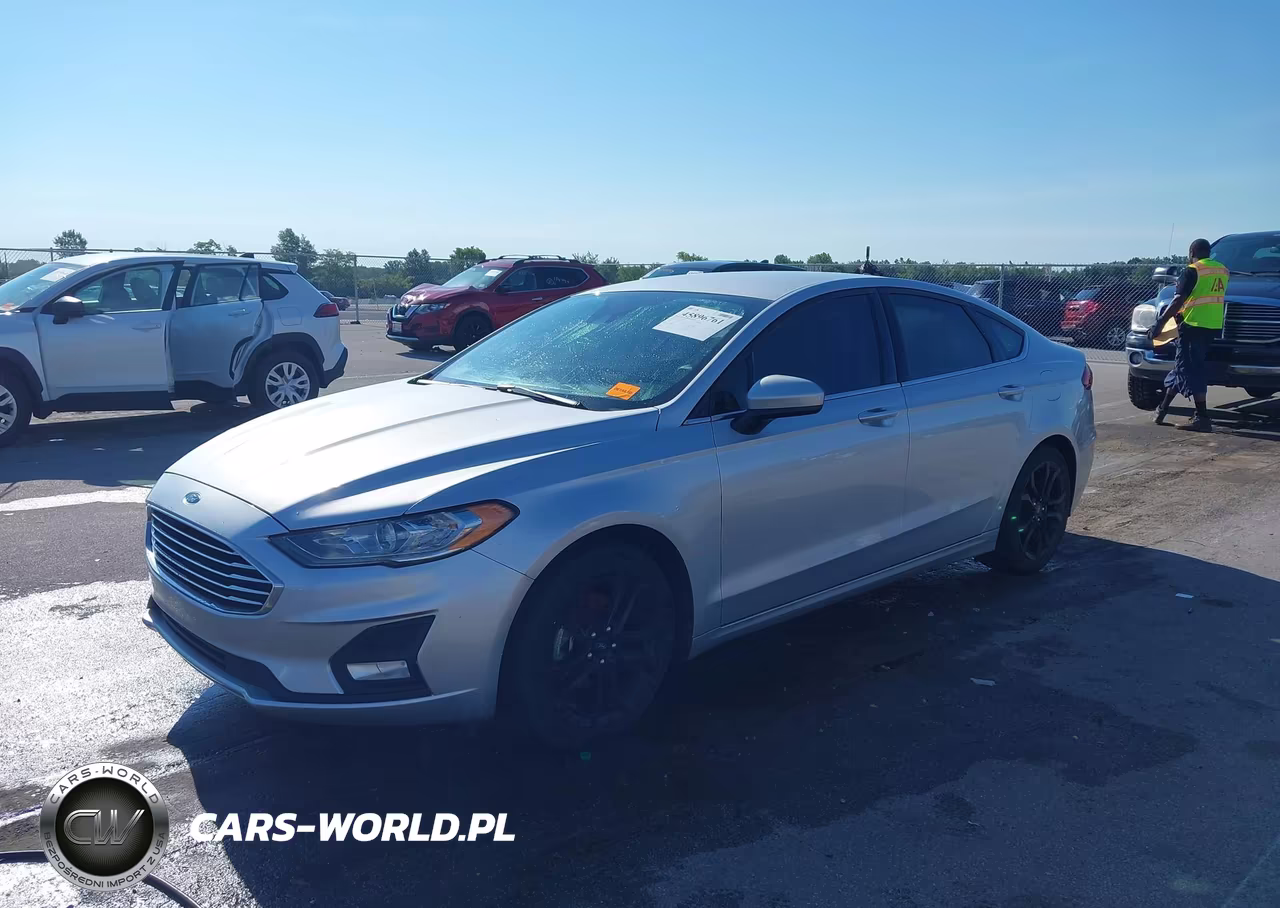 2019 Ford Fusion Se VIN:3FA6P0HD7KR159460 - 2