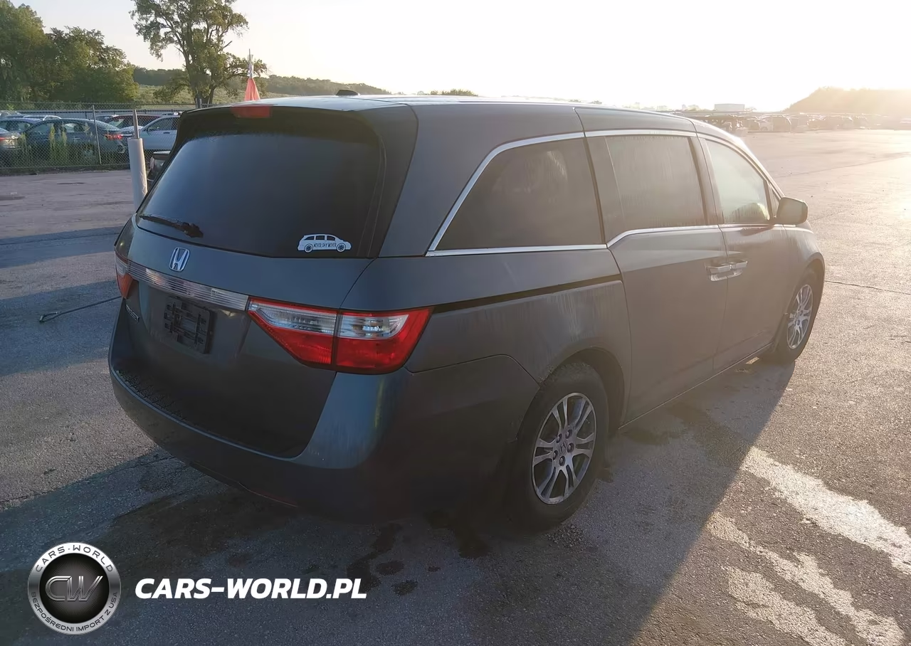 2011 Honda Odyssey Ex-L VIN:5FNRL5H62BB073881 - 4