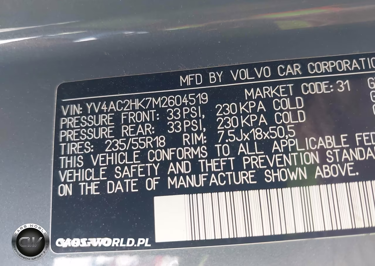 2021 Volvo Xc40 T4 Momentum VIN:YV4AC2HK7M2604519 - 9