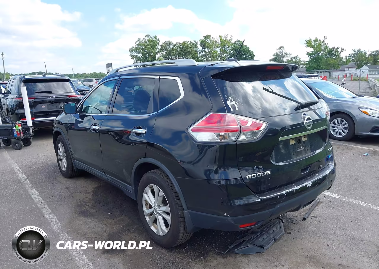 2014 Nissan Rogue Sv VIN:5N1AT2MV3EC769073 - 3