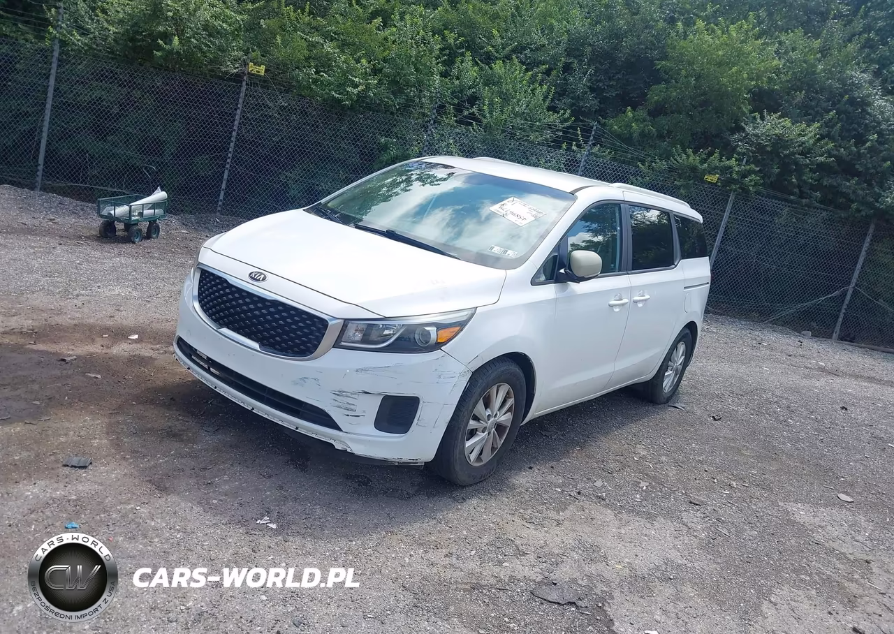 2015 Kia Sedona Lx VIN:KNDMB5C11F6021605 - 2