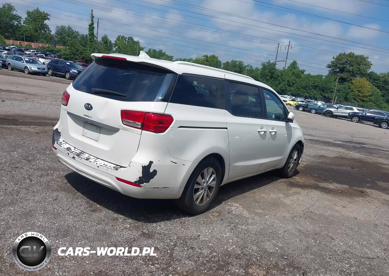 2015 Kia Sedona Lx VIN:KNDMB5C11F6021605 - 4