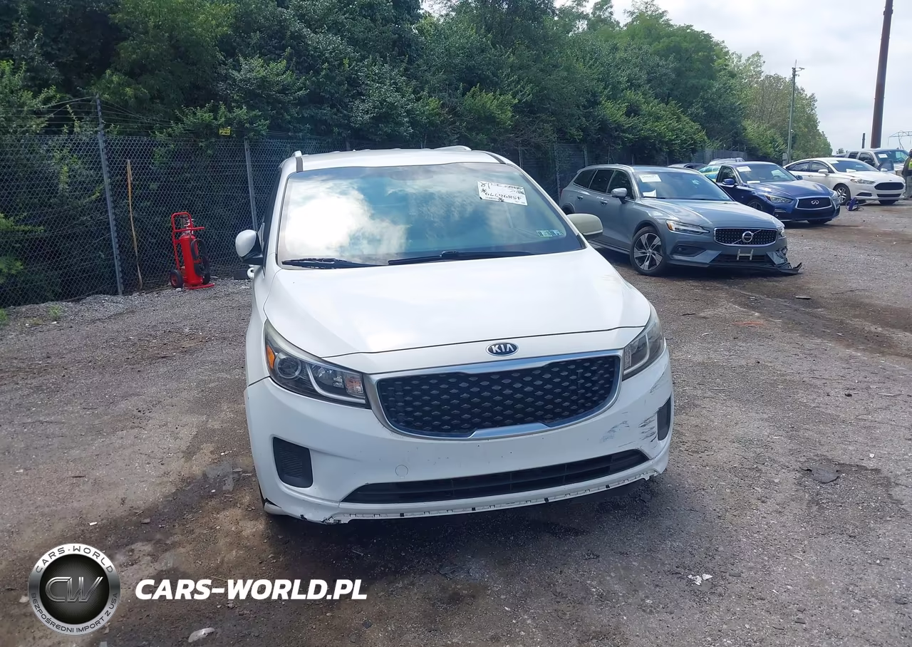 2015 Kia Sedona Lx VIN:KNDMB5C11F6021605 - 6
