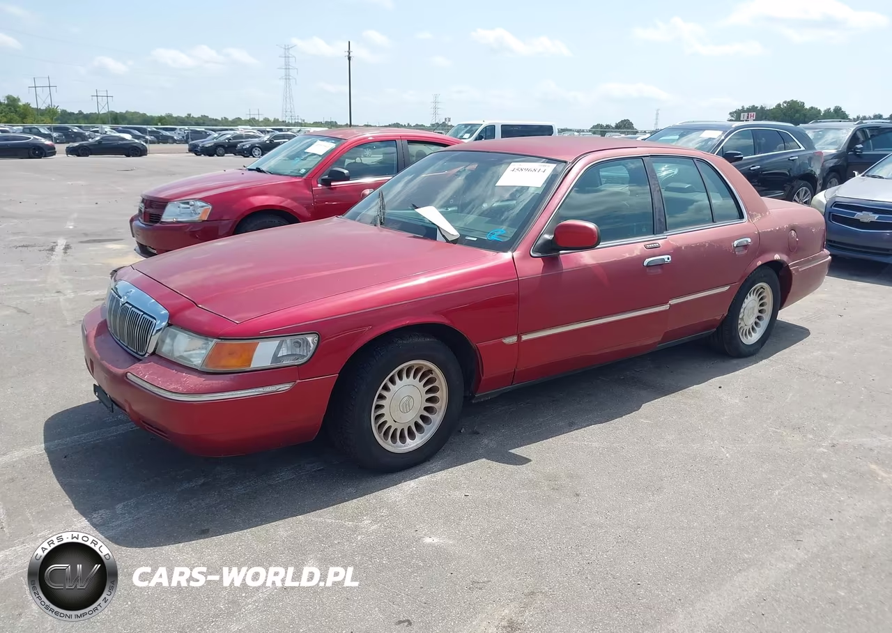 2001 Mercury Grand Marquis Ls VIN:2MEFM75W31X680398 - 2