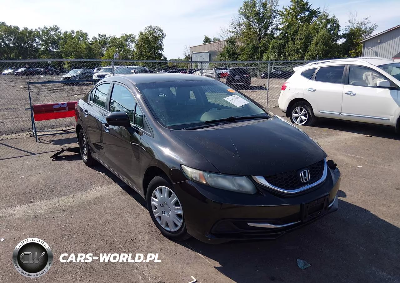 2014 Honda Civic Lx VIN:2HGFB2F5XEH542228 - 1