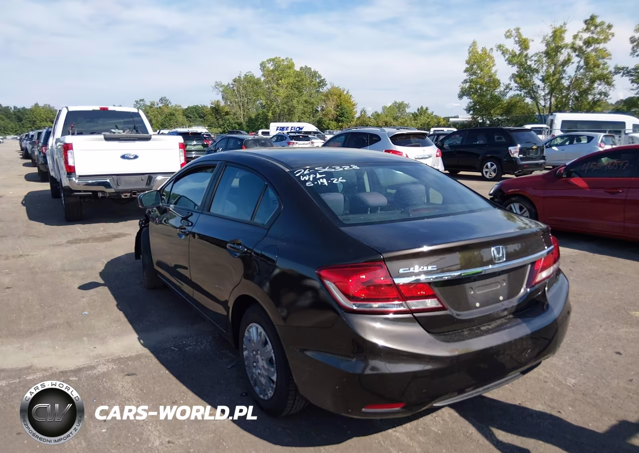 2014 Honda Civic Lx VIN:2HGFB2F5XEH542228 - 3
