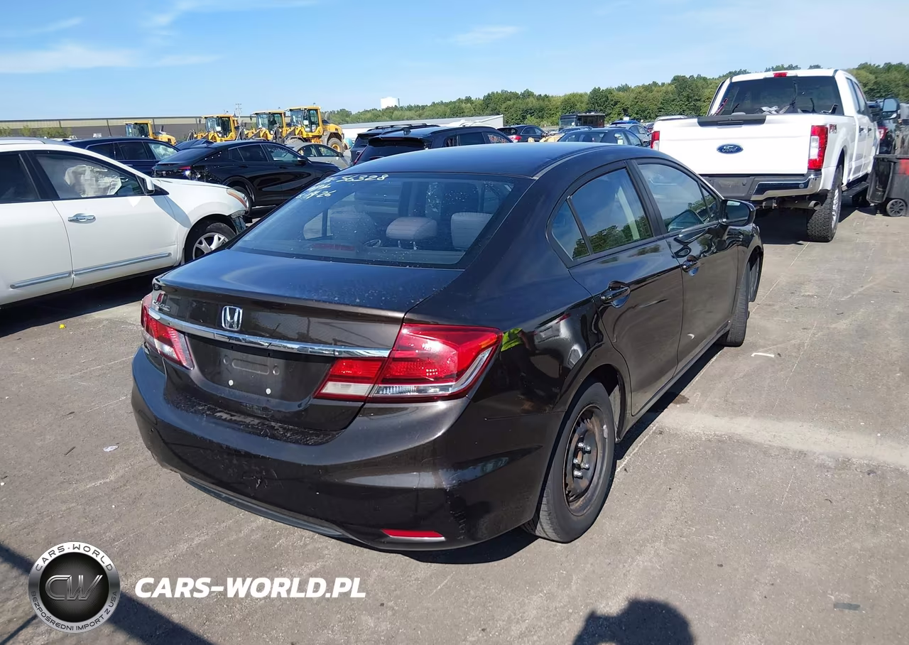 2014 Honda Civic Lx VIN:2HGFB2F5XEH542228 - 4