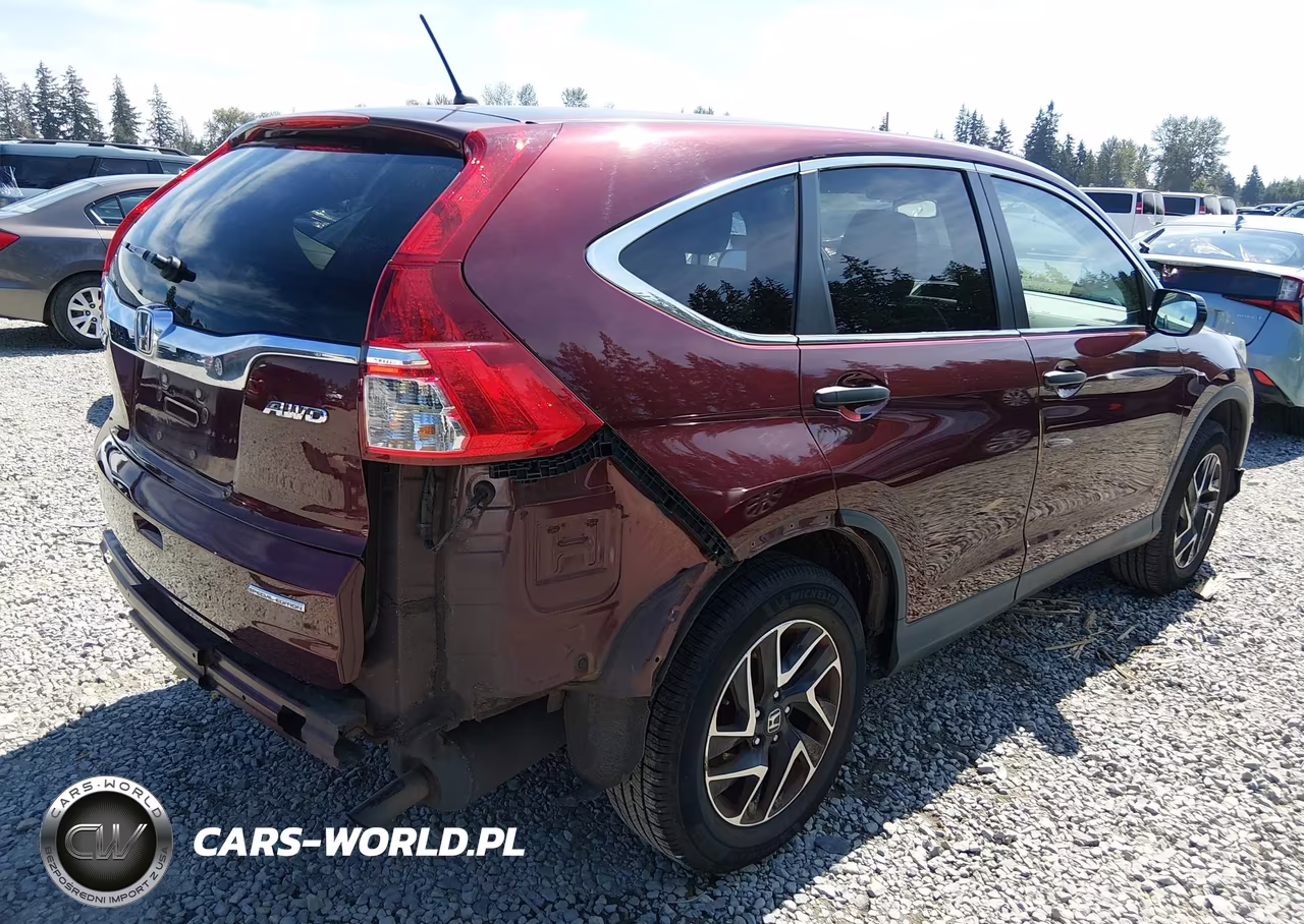 2016 Honda Cr-V Se VIN:2HKRM4H48GH607013 - 4