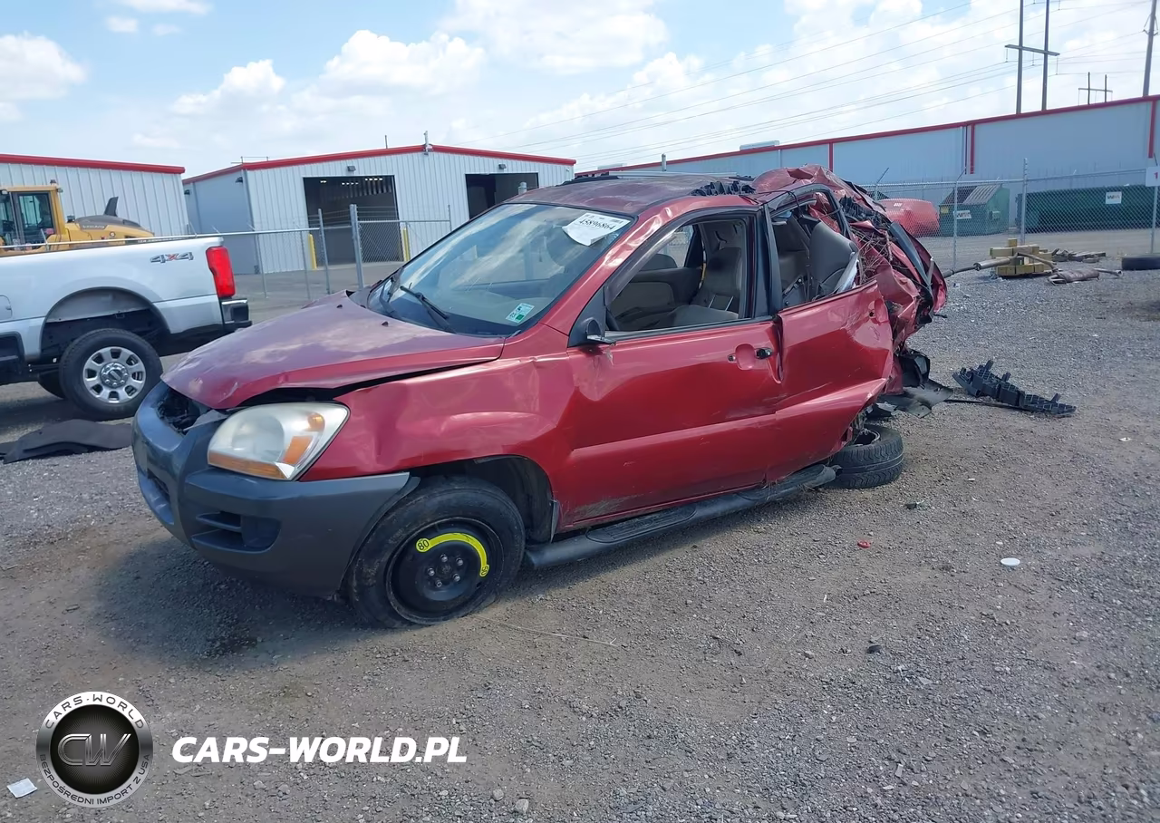 2007 Kia Sportage Lx VIN:KNDJF724177428365 - 2
