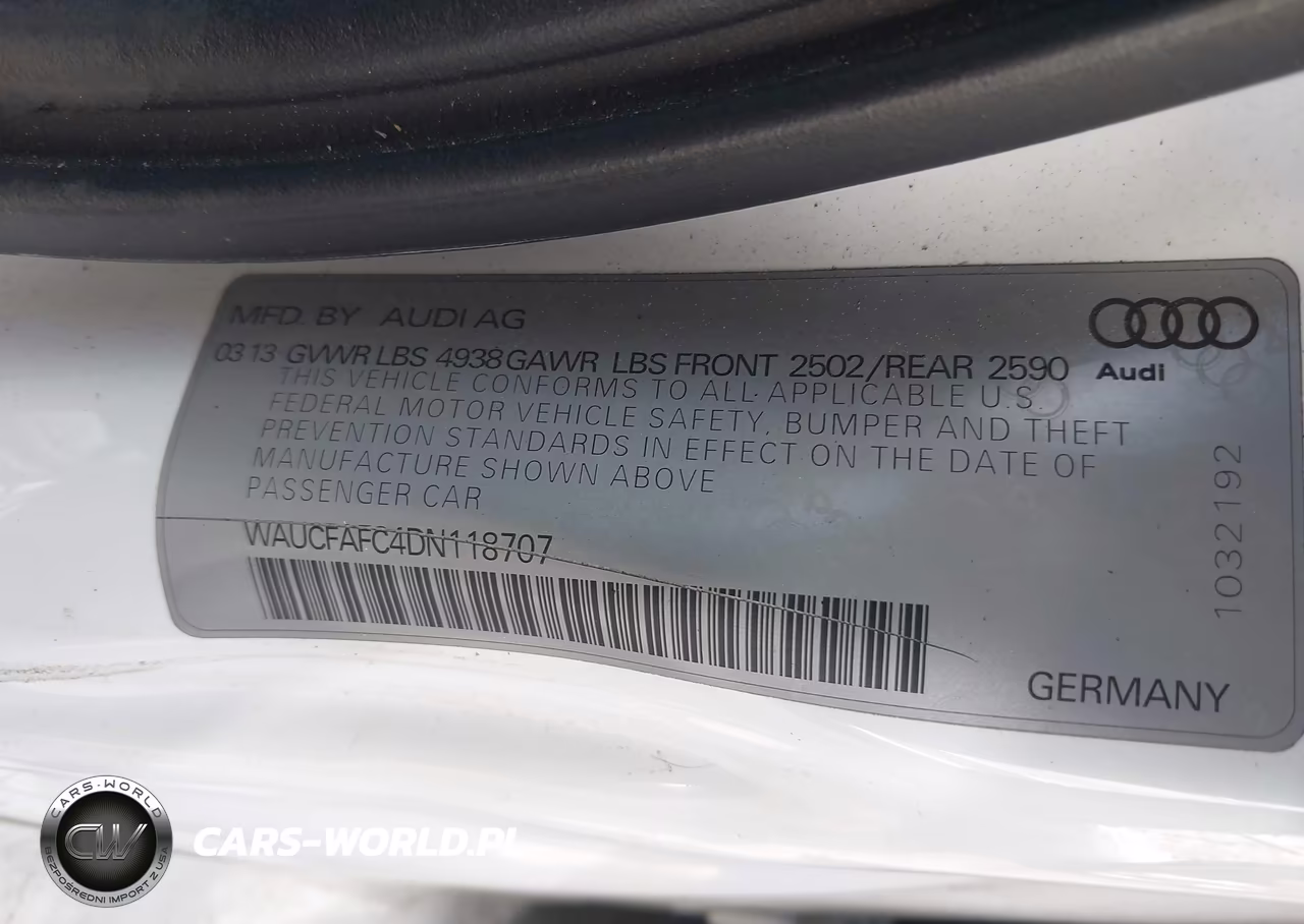 2013 Audi A6 2.0T Premium VIN:WAUCFAFC4DN118707 - 9