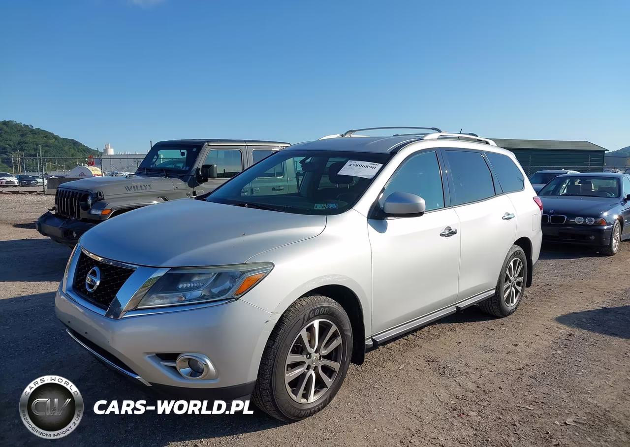 2016 Nissan Pathfinder Sv VIN:5N1AR2MM8GC607271 - 2