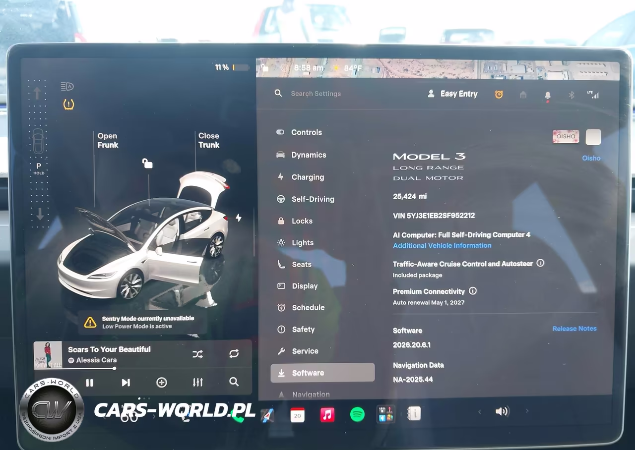 2025 Tesla Model 3 Long Range All-Wheel Drive VIN:5YJ3E1EB2SF952212 - 7