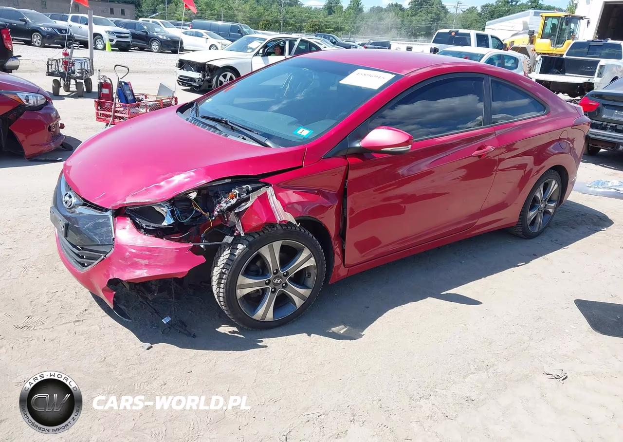 2014 Hyundai Elantra VIN:KMHDH6AH2EU028766 - 2