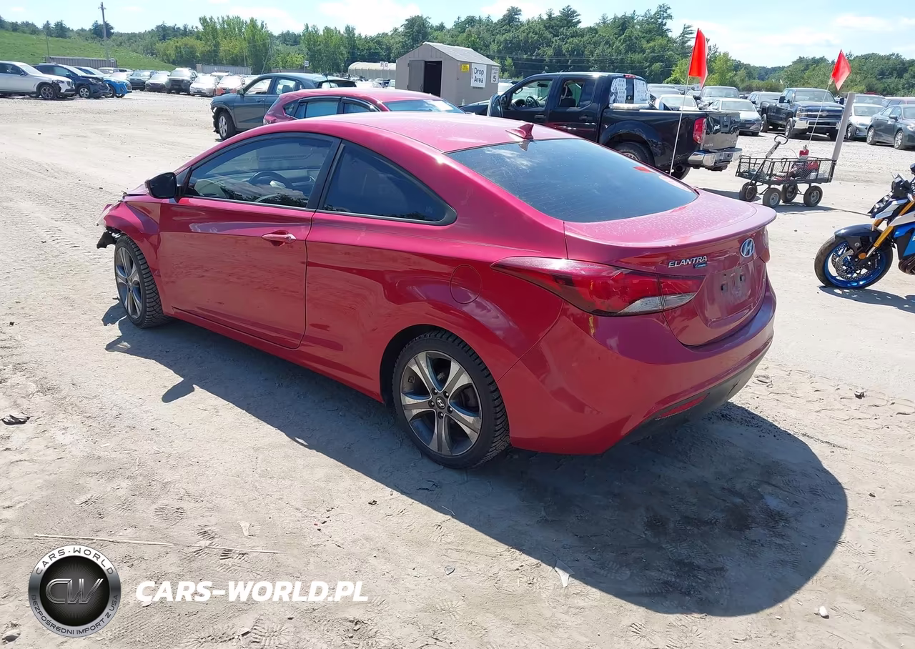 2014 Hyundai Elantra VIN:KMHDH6AH2EU028766 - 3