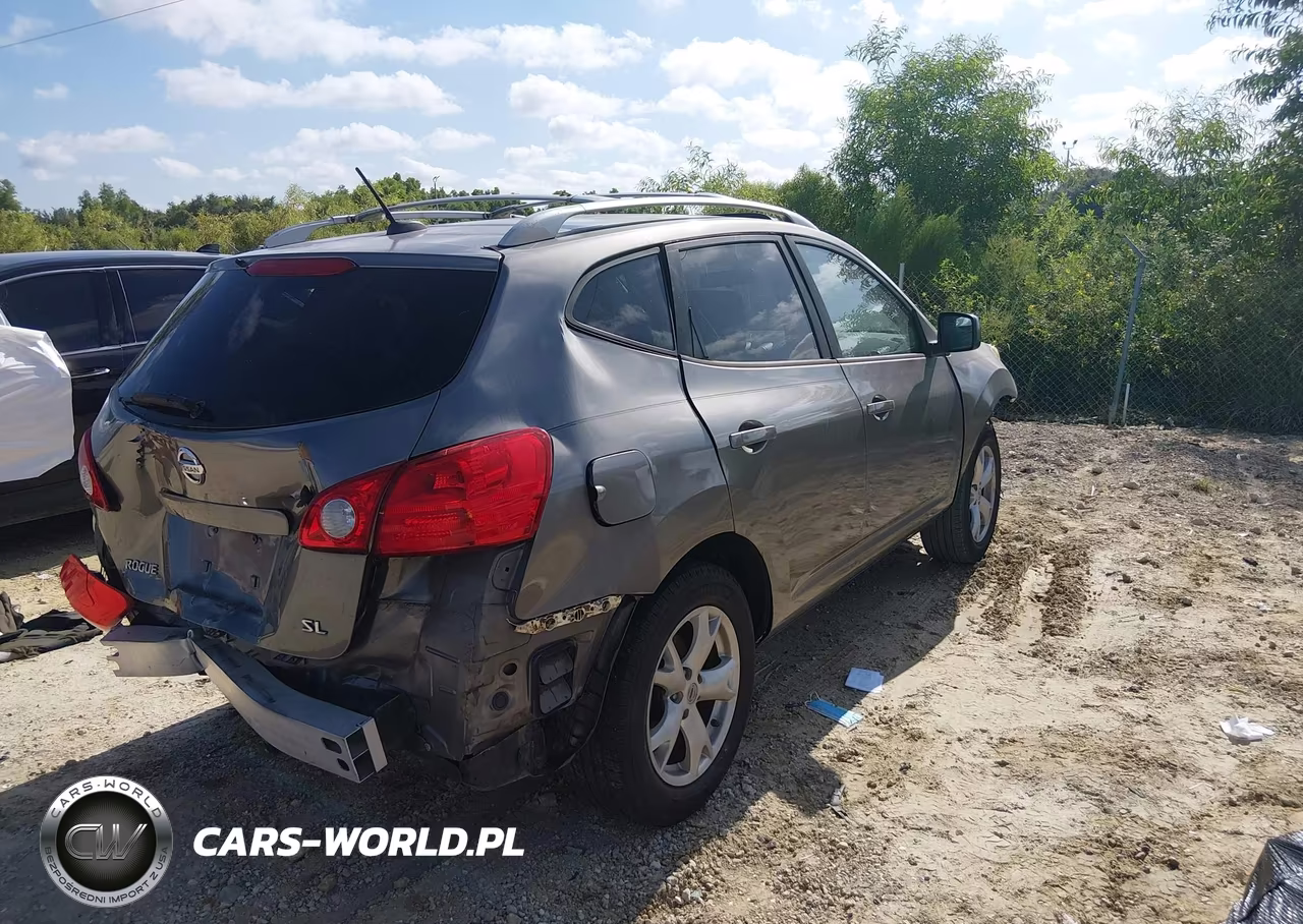 2008 Nissan Rogue Sl VIN:JN8AS58T78W300139 - 4