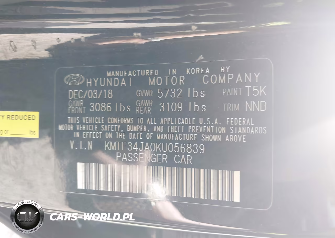 2019 Genesis G90 VIN:KMTF34JA0KU056839 - 9