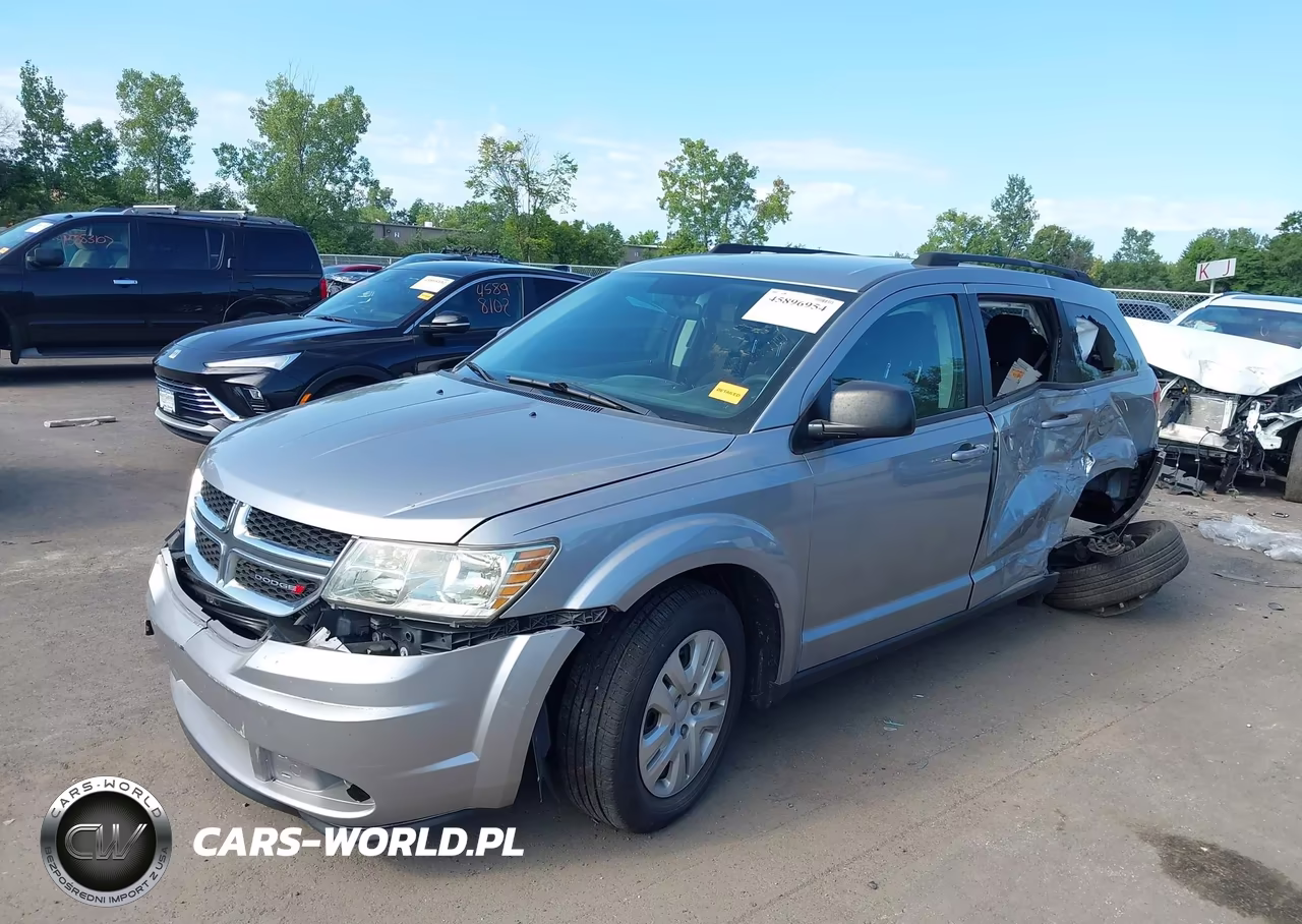 2018 Dodge Journey Se VIN:3C4PDCAB9JT346959 - 2