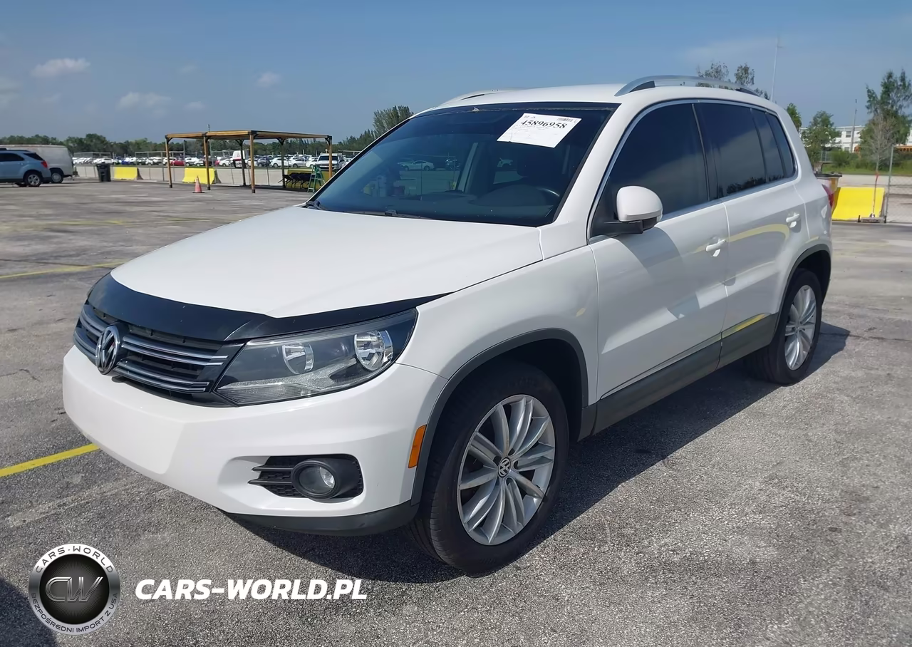 2012 Volkswagen Tiguan Se VIN:WVGAV7AXXCW608440 - 2