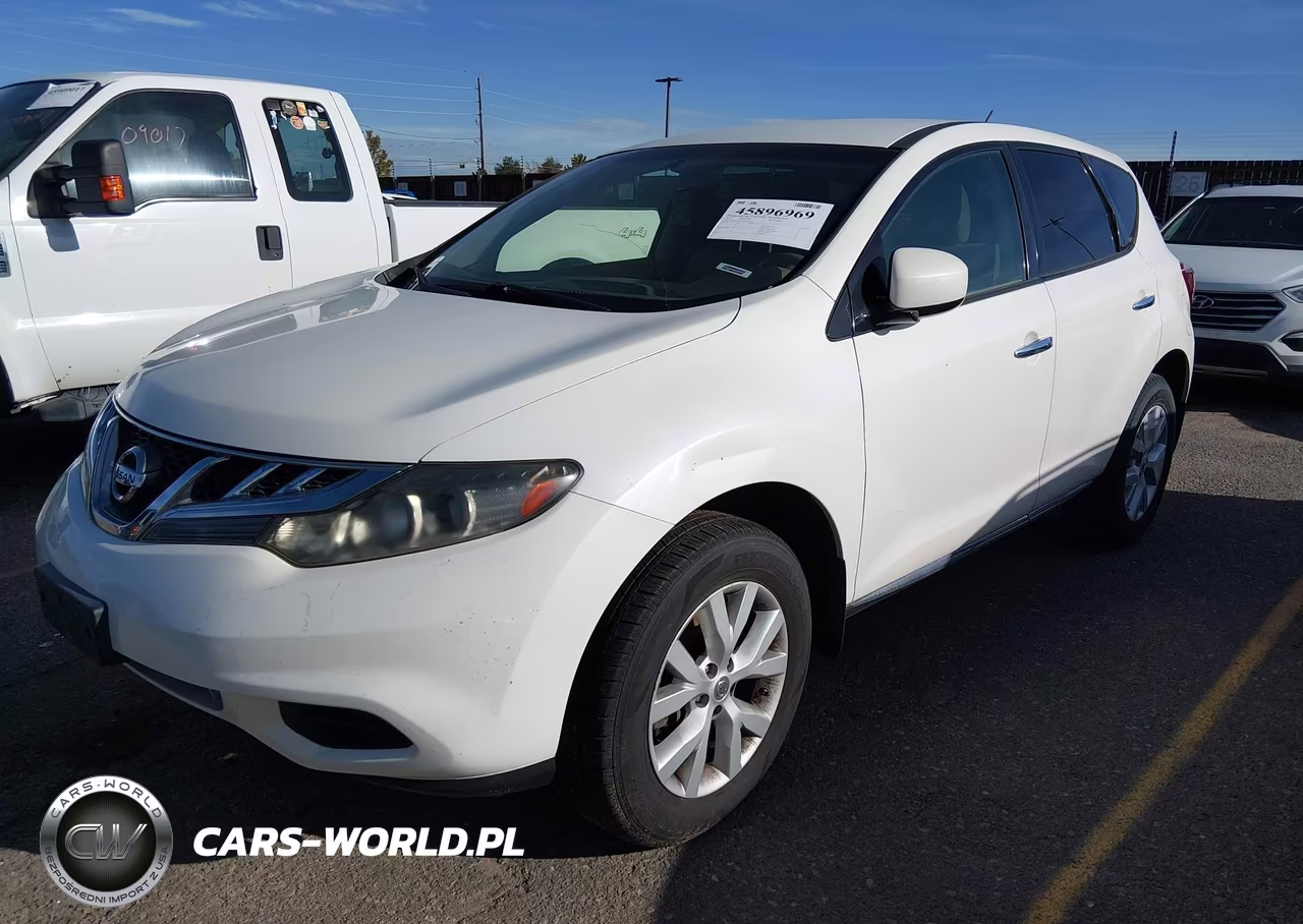 2012 Nissan Murano S VIN:JN8AZ1MU6CW105256 - 2