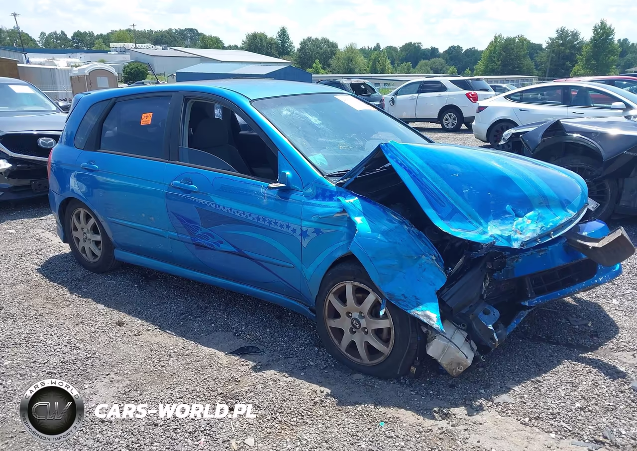 2005 Kia Spectra5 VIN:KNAFE161855087381 - 1