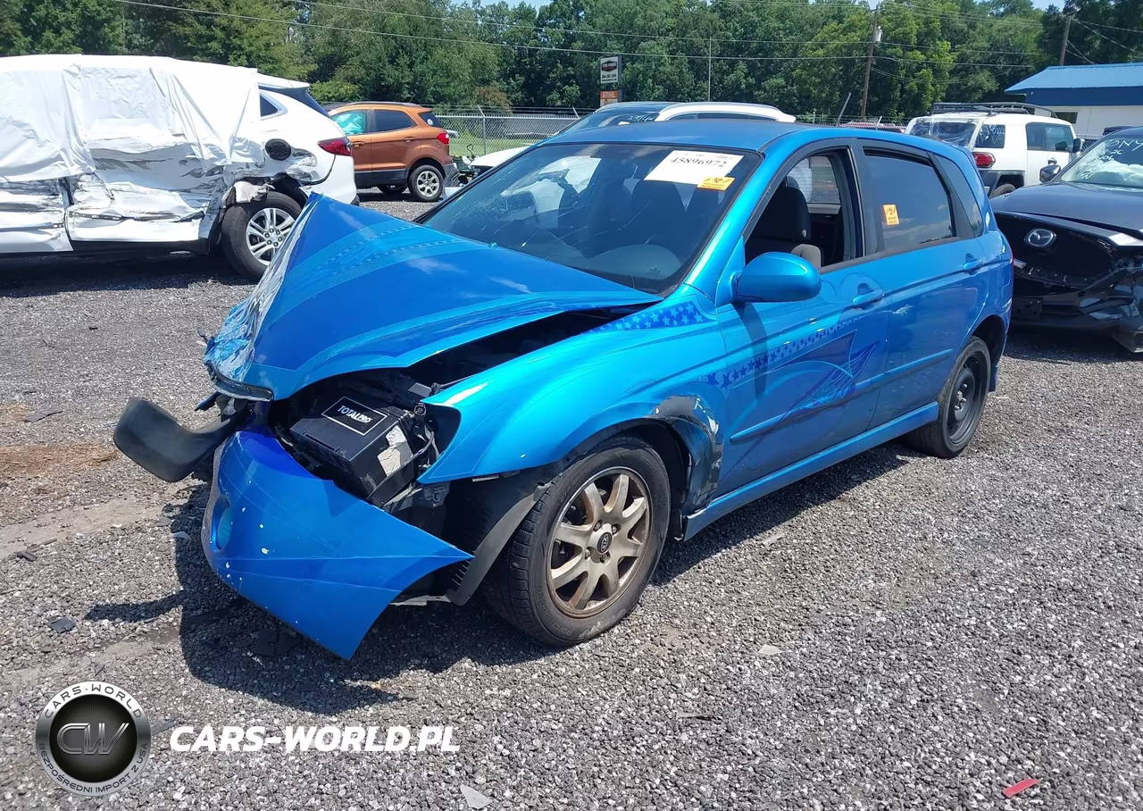 2005 Kia Spectra5 VIN:KNAFE161855087381 - 2