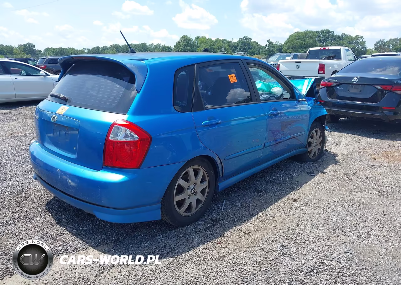 2005 Kia Spectra5 VIN:KNAFE161855087381 - 4