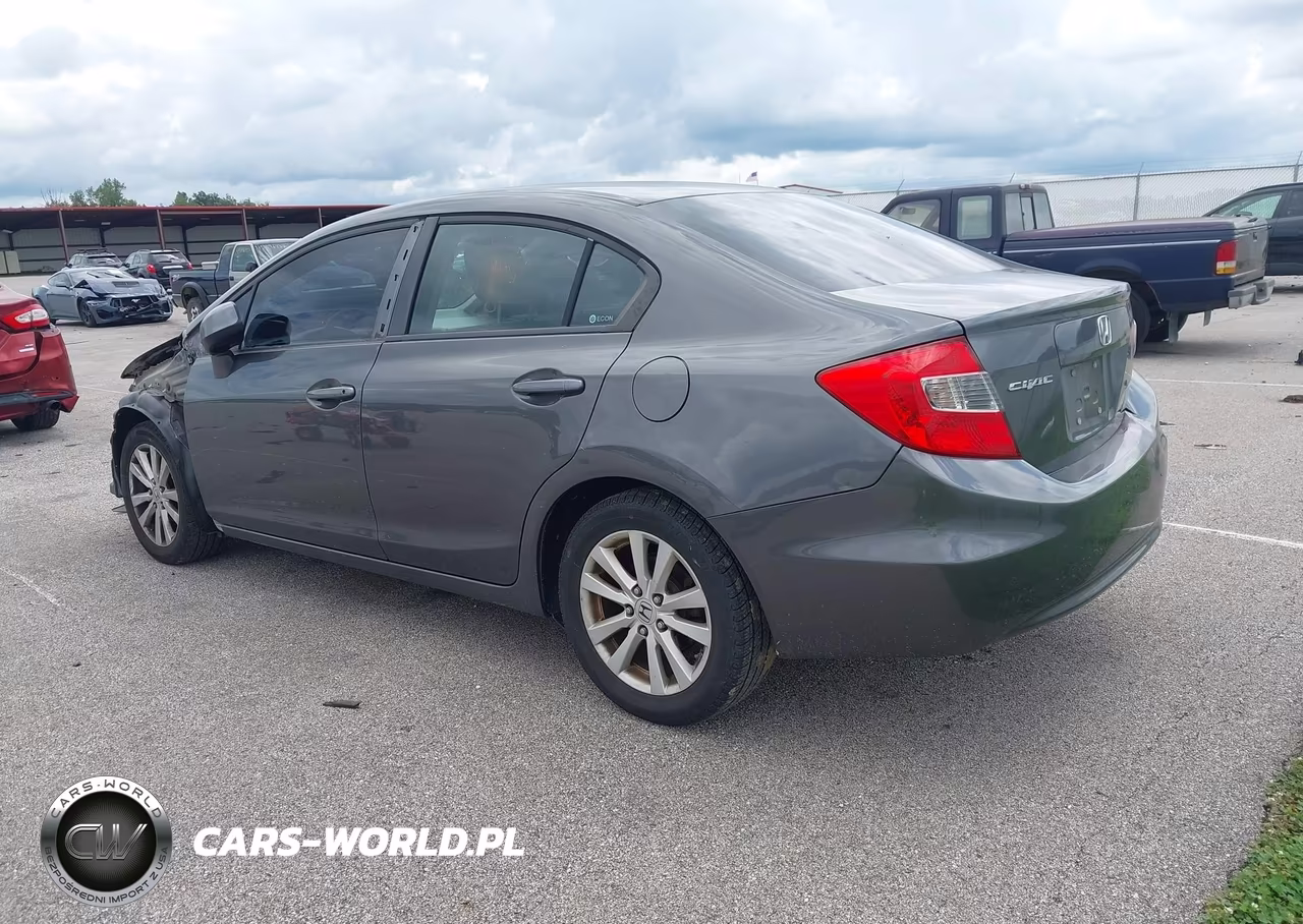 2012 Honda Civic Ex VIN:19XFB2F86CE023713 - 3