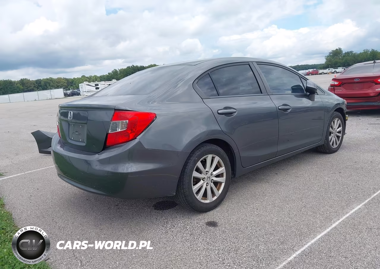 2012 Honda Civic Ex VIN:19XFB2F86CE023713 - 4