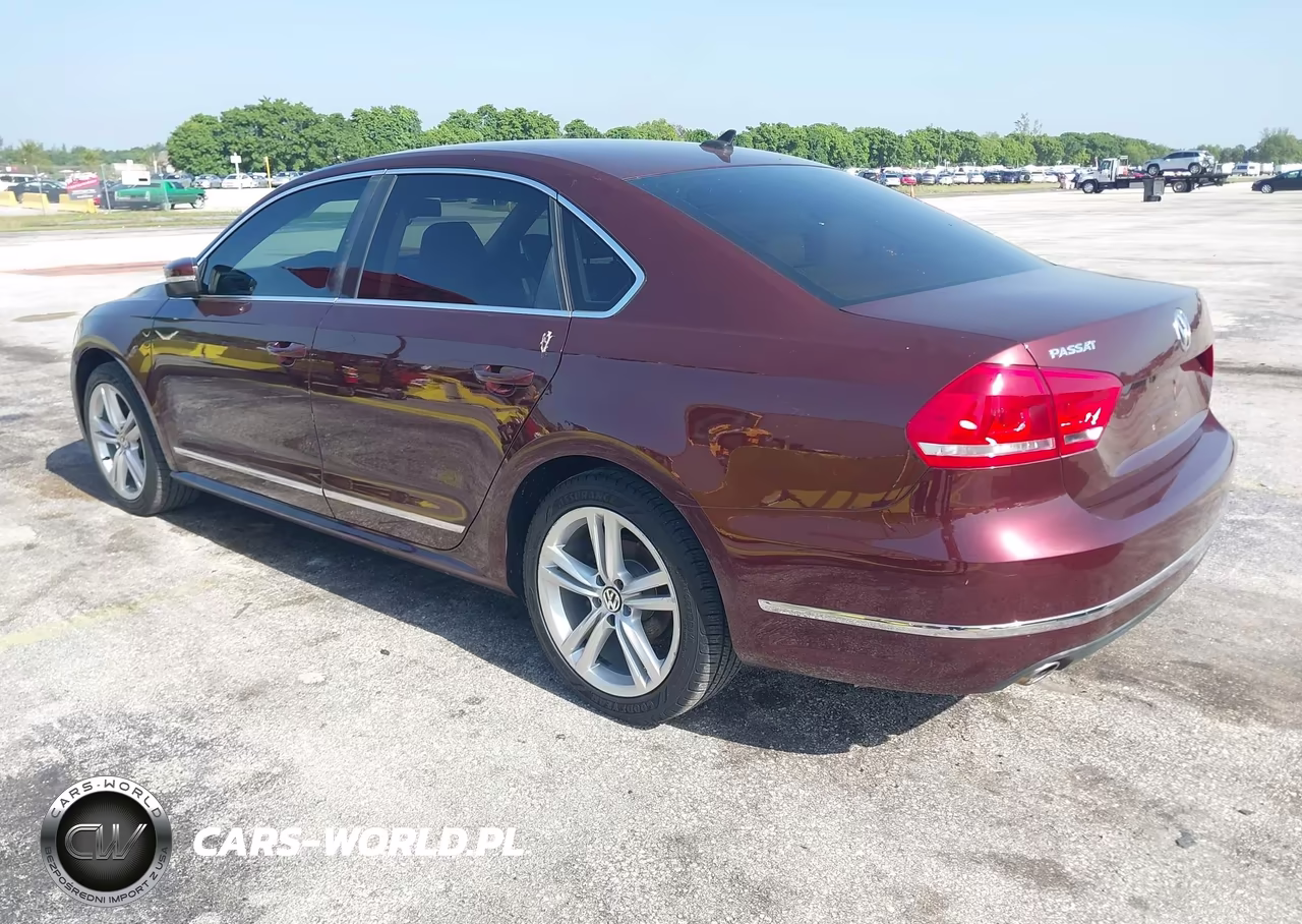 2014 Volkswagen Passat 2.0L Tdi Sel Premium VIN:1VWCN7A39EC093748 - 3
