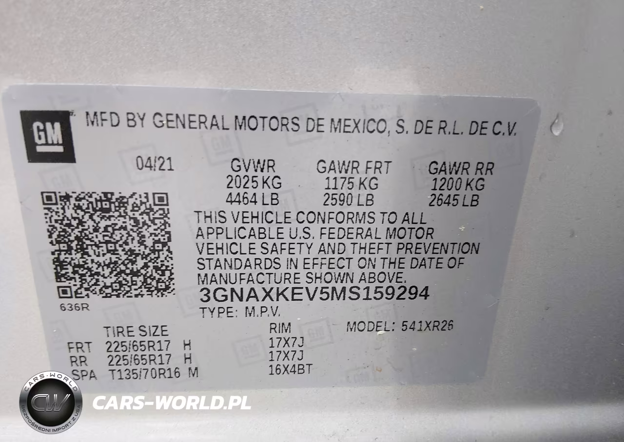 2021 Chevrolet Equinox Fwd Lt VIN:3GNAXKEV5MS159294 - 9