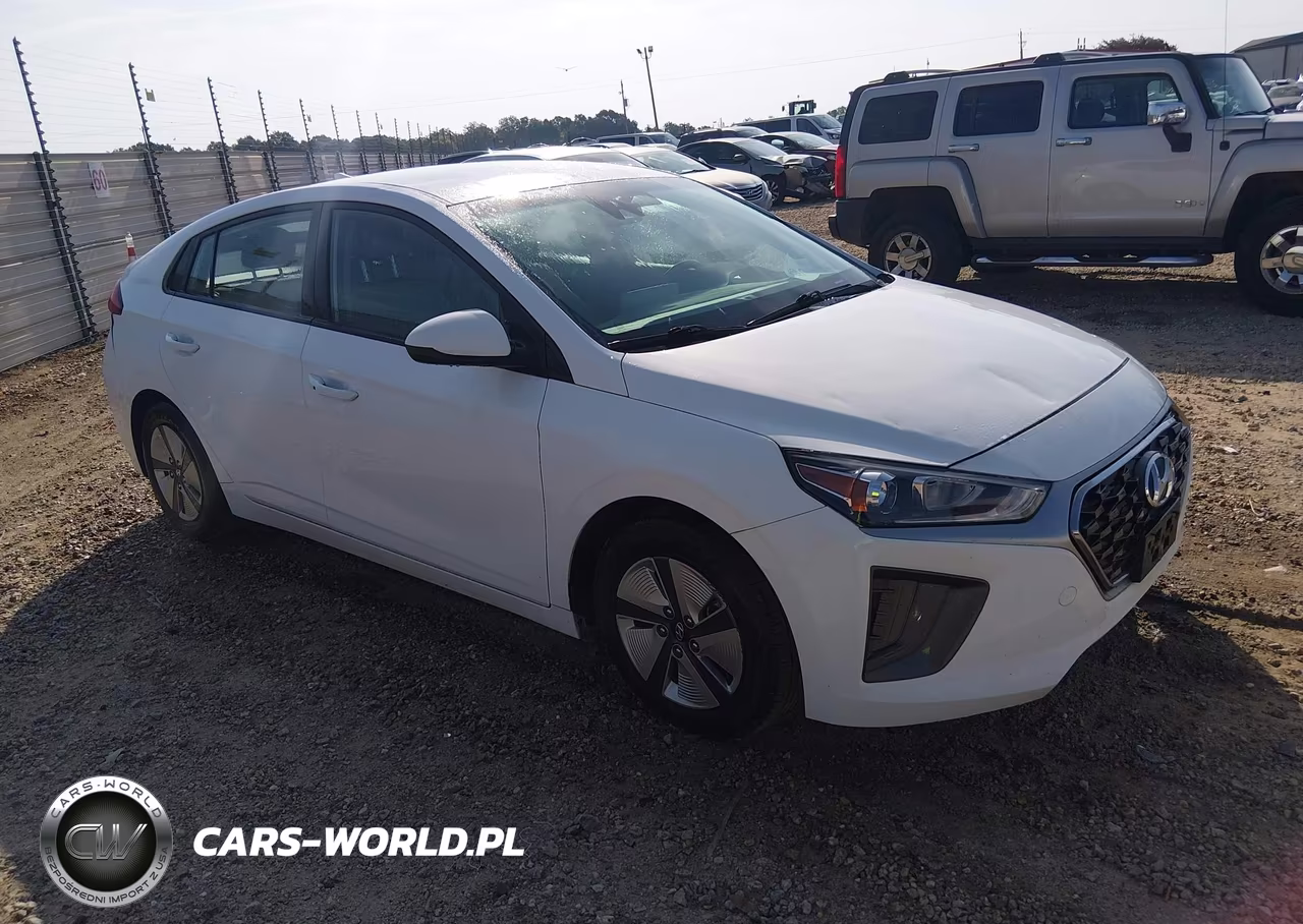 2021 Hyundai Ioniq Hybrid Blue VIN:KMHC65LC6MU247774 - 1