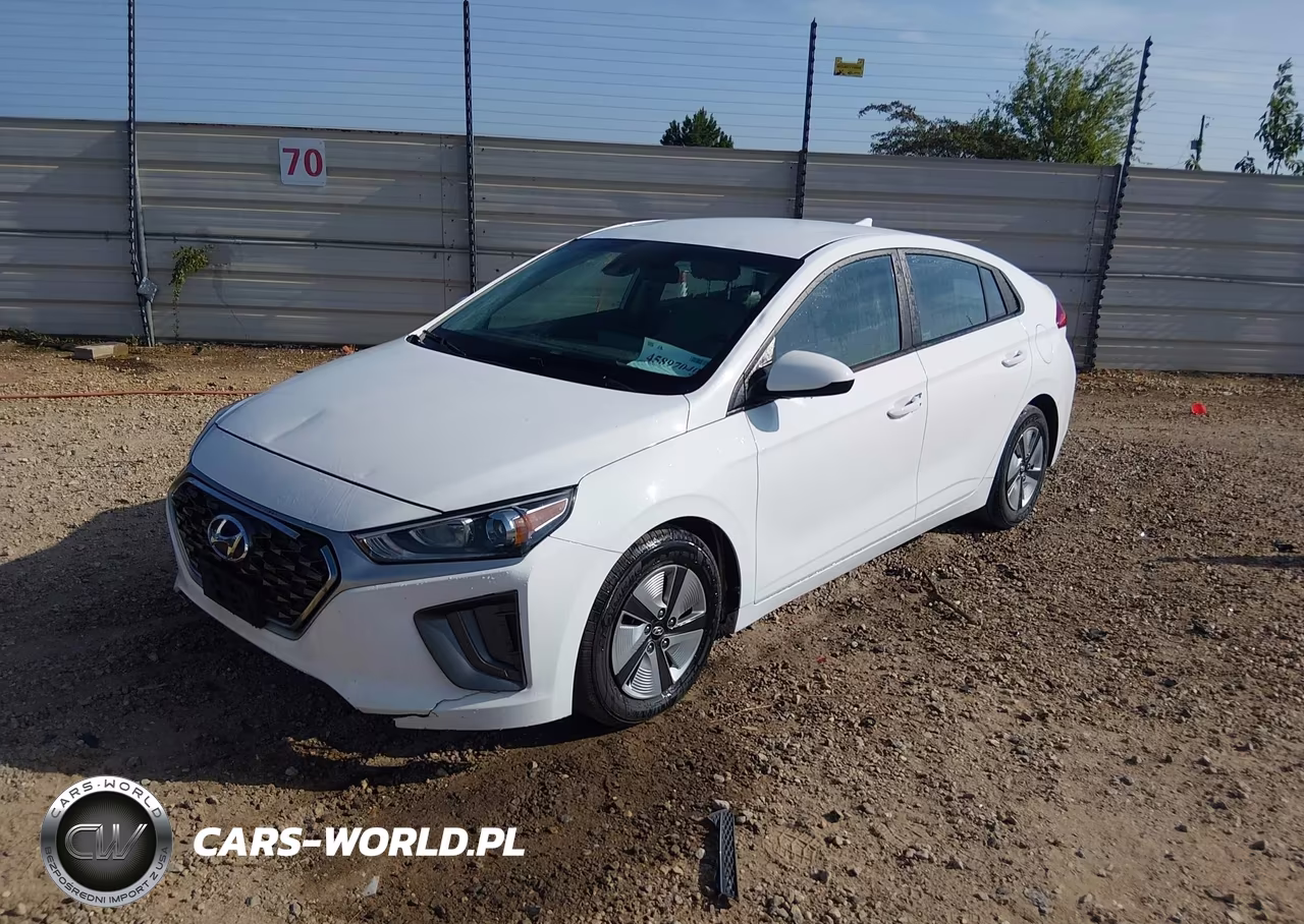 2021 Hyundai Ioniq Hybrid Blue VIN:KMHC65LC6MU247774 - 2