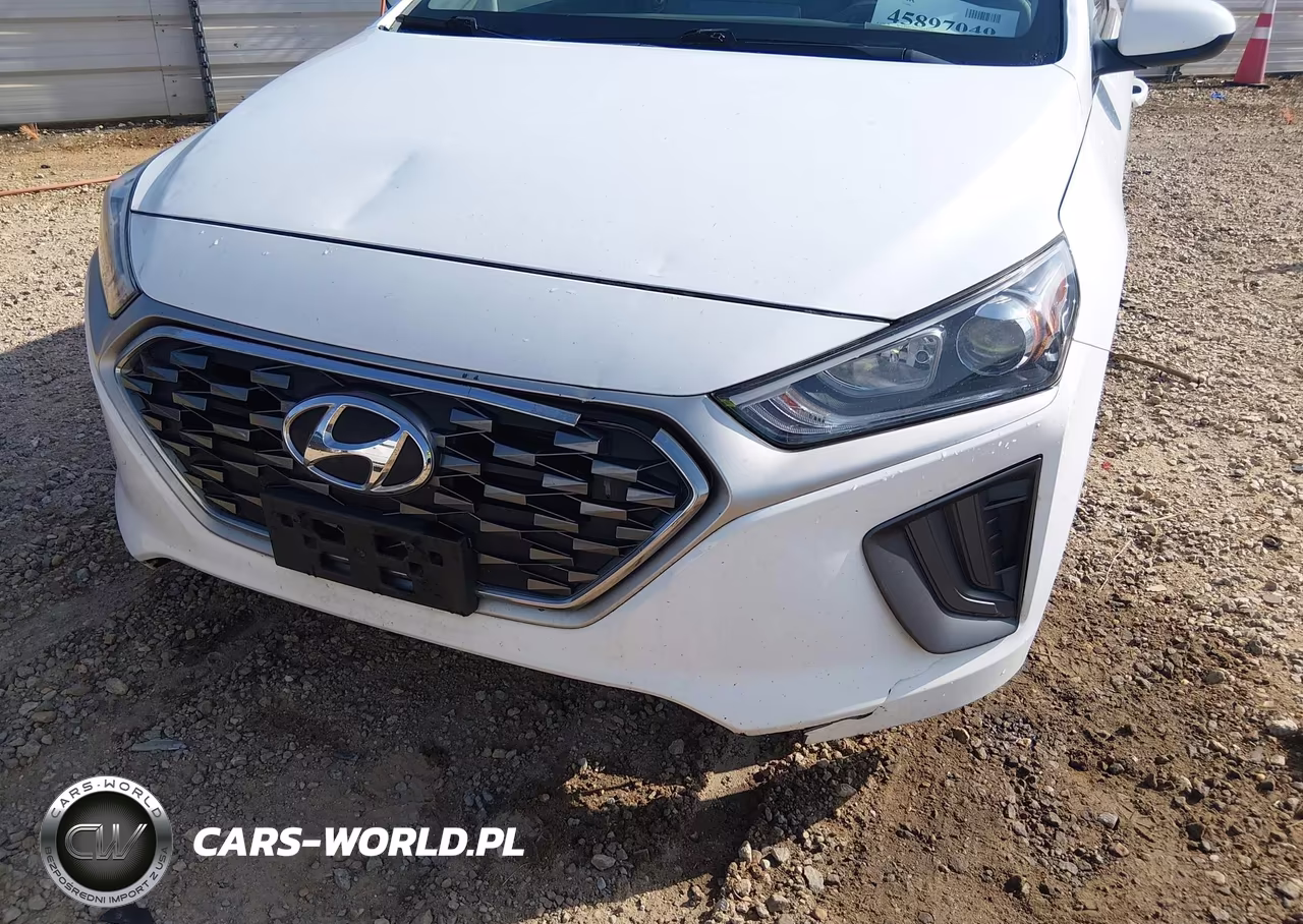 2021 Hyundai Ioniq Hybrid Blue VIN:KMHC65LC6MU247774 - 6
