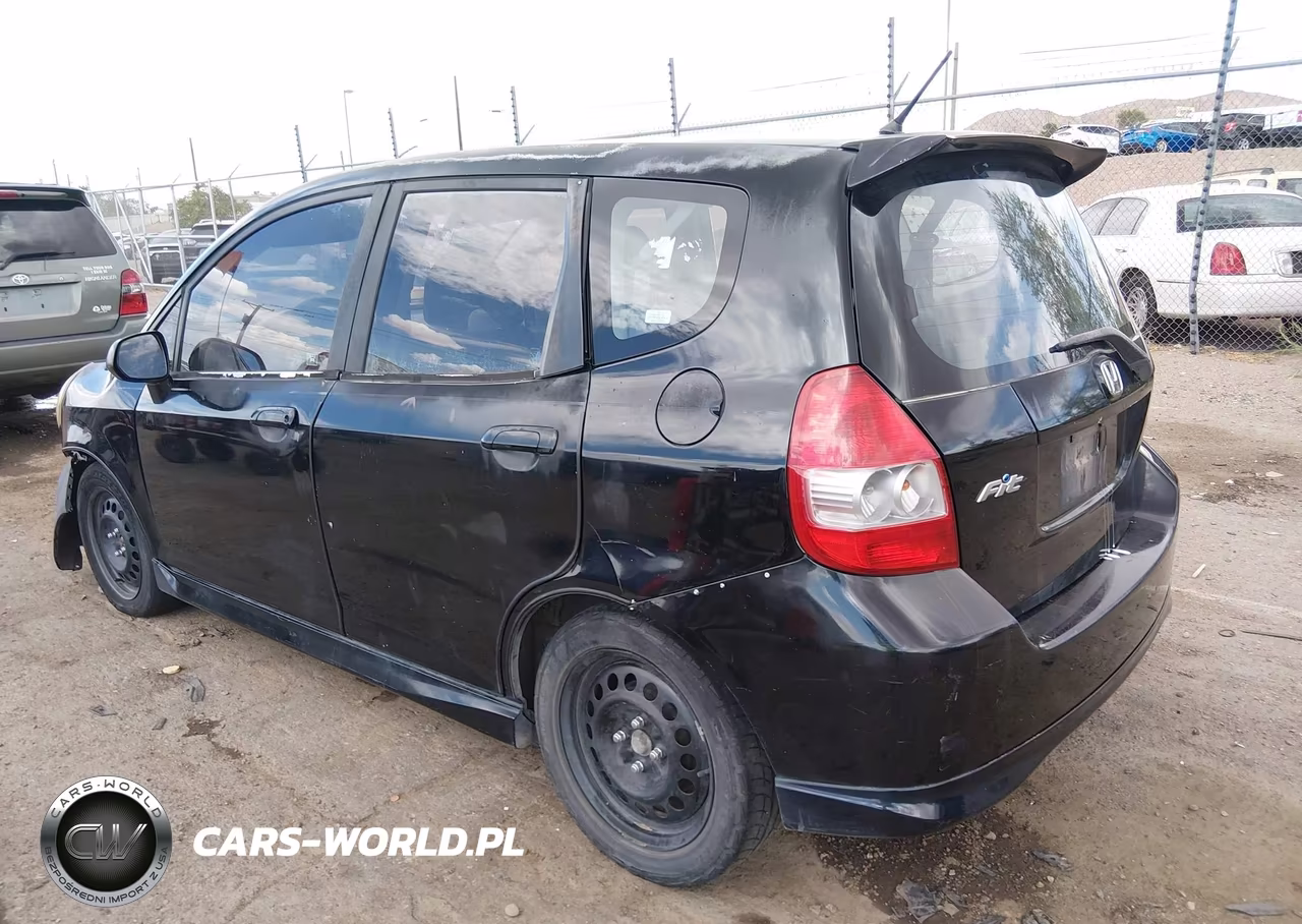 2007 Honda Fit S VIN:JHMGD38617S046494 - 3