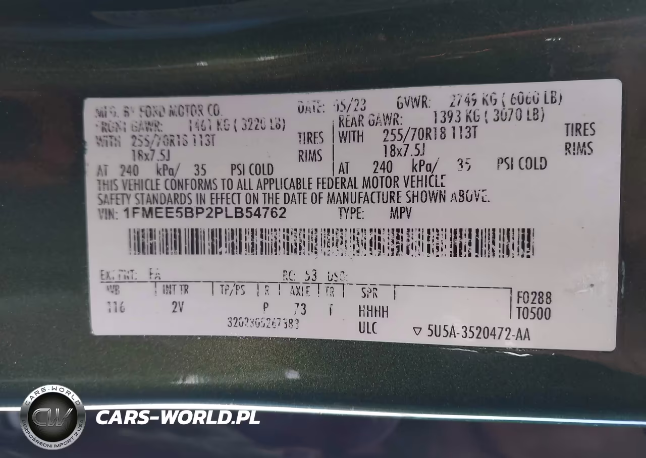 2023 Ford Bronco Outer Banks VIN:1FMEE5BP2PLB54762 - 9