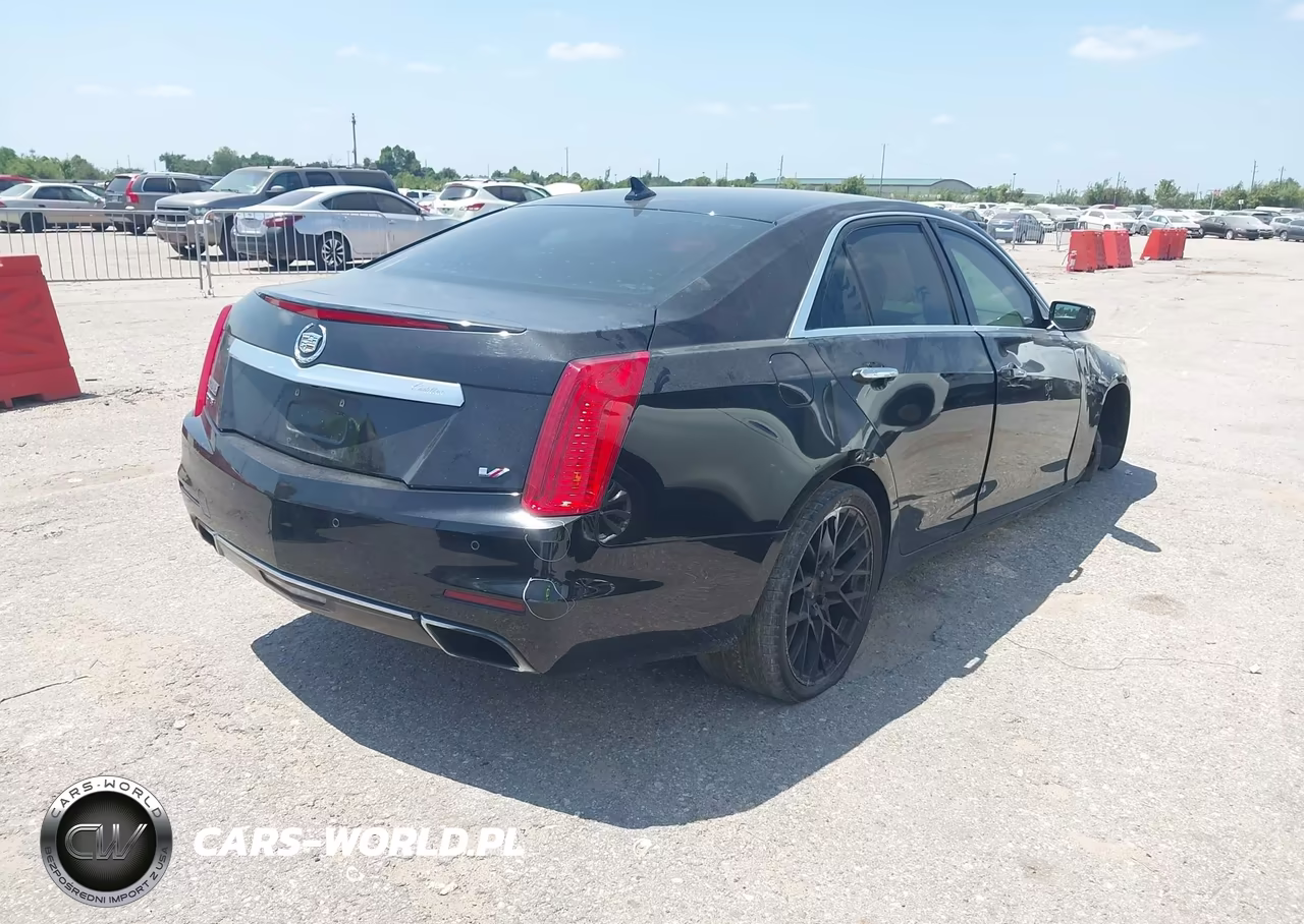 2014 Cadillac Cts Vsport VIN:1G6AU5S8XE0183717 - 4