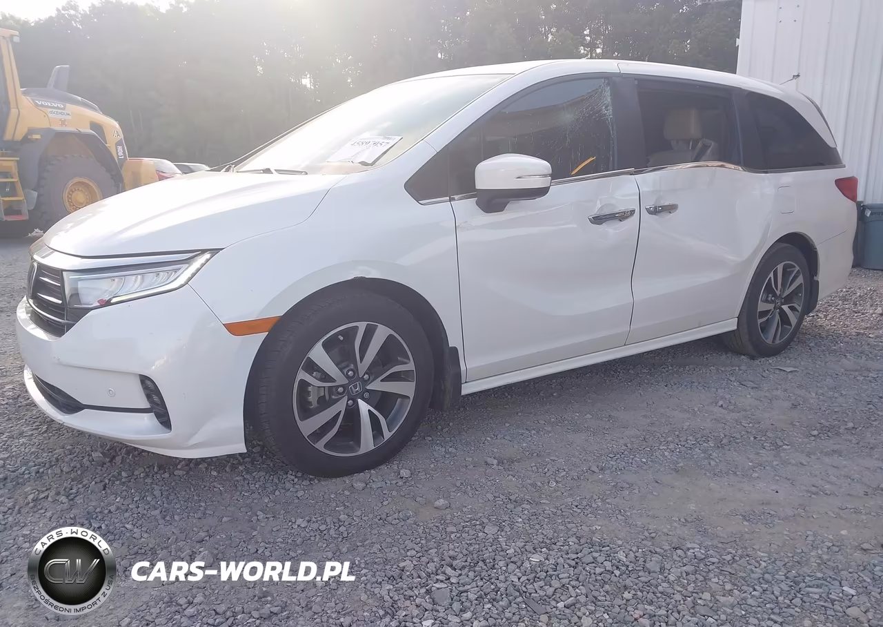 2021 Honda Odyssey Touring VIN:5FNRL6H83MB042312 - 2