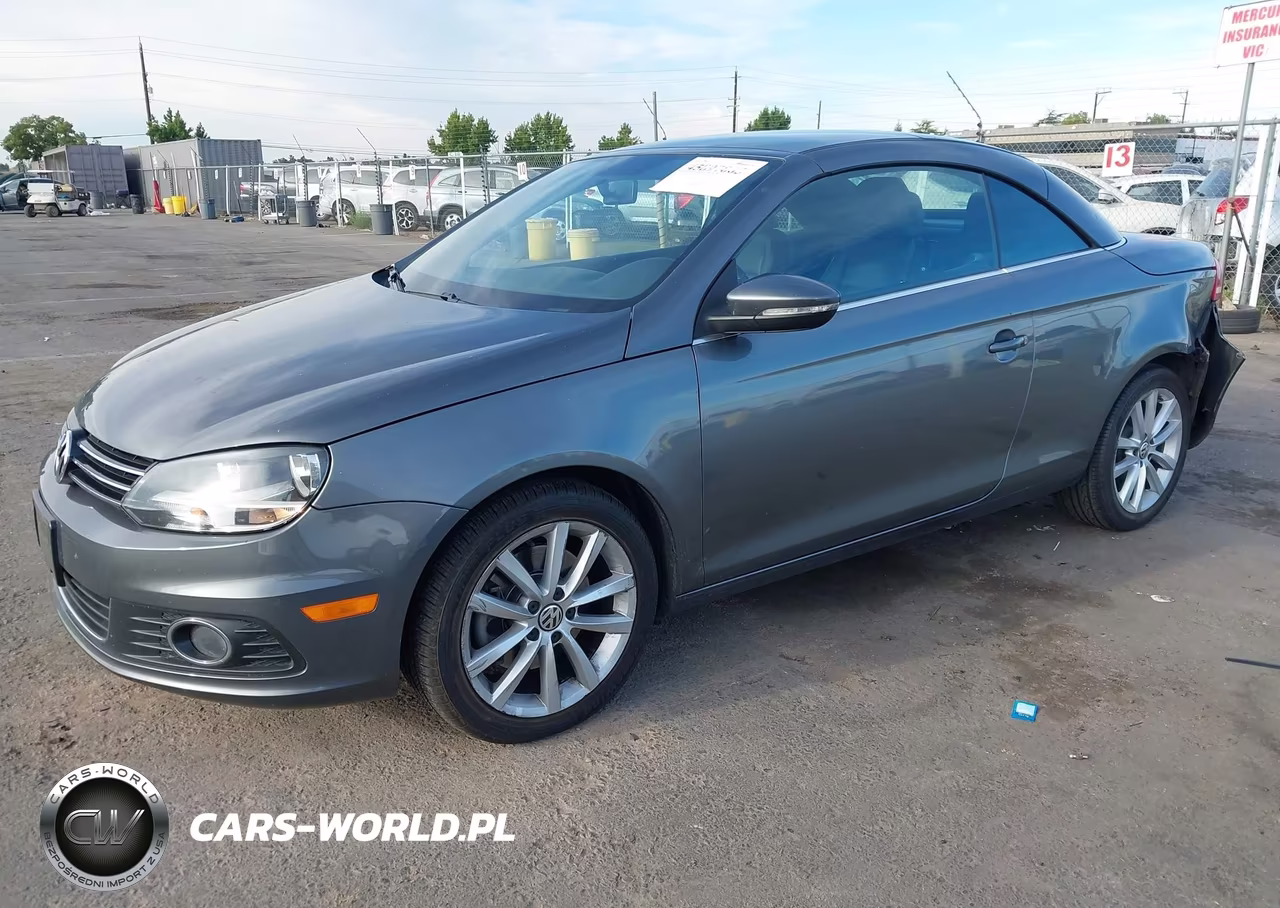 2012 Volkswagen Eos Komfort VIN:WVWBW7AH7CV016563 - 2