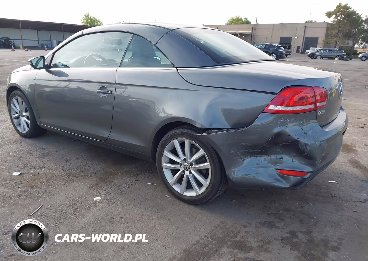 2012 Volkswagen Eos Komfort VIN:WVWBW7AH7CV016563 - 3